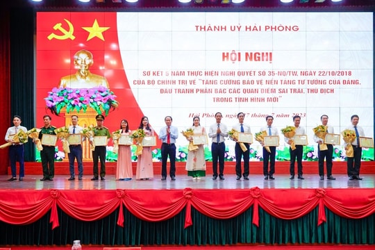 Hải Phòng quán triệt sâu sắc Nghị quyết số 35 của Bộ Chính trị