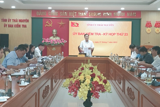 Kỷ luật Cảnh cáo Giám đốc Sở Ngoại vụ Thái Nguyên