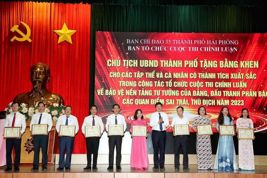 Hải Phòng: Gần 15.500 bài viết chính luận về bảo vệ nền tảng tư tưởng của Đảng