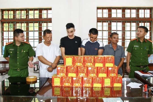 Triệt phá đường dây buôn bán hàng cấm và sản xuất, chế tạo trái phép đạn súng hơi