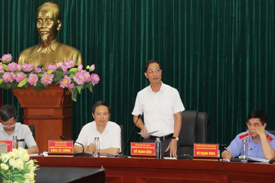 Tăng cường giám sát, nâng cao hiệu quả xử lý vi phạm đất đai
