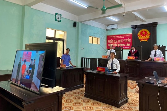 TAND huyện Thạch Thành (Thanh Hóa): Quyết tâm vượt khó, đảm bảo tiến độ giải quyết các loại án
