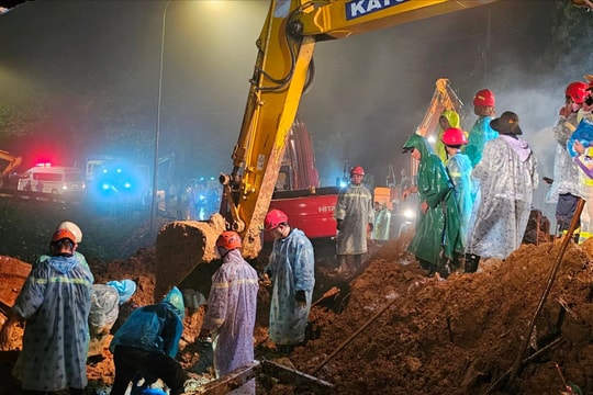 Bộ Công an chỉ đạo khắc phục hậu quả vụ sạt lở đất tại Lâm Đồng