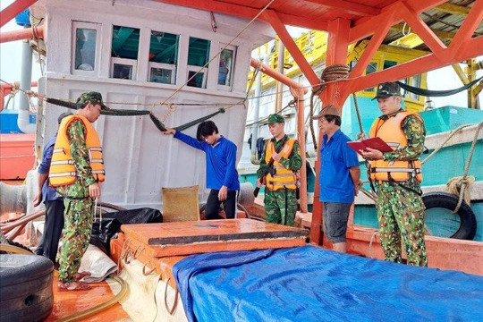 Kiên Giang: Bắt tàu cá chở khoảng 50.000 lít dầu DO không rõ nguồn gốc