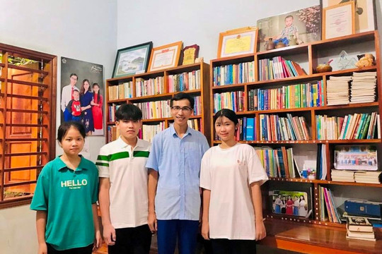 Thầy giáo vùng cao Nghệ An mở thư viện đọc sách miễn phí