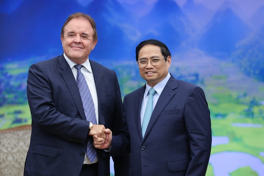 Thủ tướng tiếp Chủ tịch Công ty dầu khí Jadestone Energy Plc