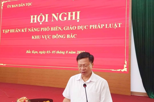 Tăng cường phổ biến, giáo dục pháp luật cho cho đồng bào DTTS khu vực Đông Bắc