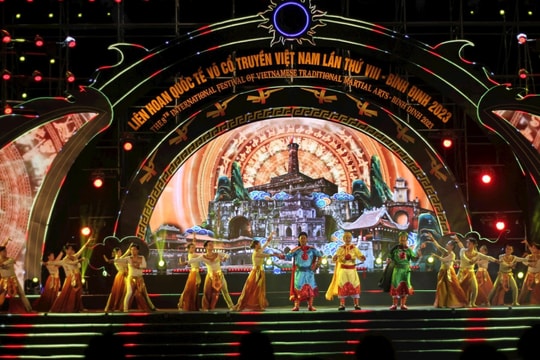Liên hoan Quốc tế Võ cổ truyền Việt Nam tại Bình Định quy tụ gần 1.300 võ sư, võ sinh