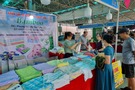 Khai mạc Tuần hàng tư vấn, giới thiệu sản phẩm OCOP thành phố Hà Nội năm 2023