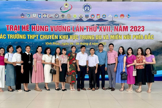 20 trường thuộc khu vực trung du miền núi phía Bắc tham dự trại hè Hùng Vương
