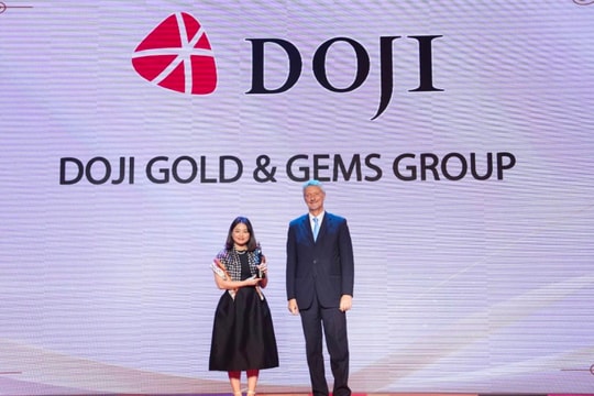 DOJI tiếp tục được vinh danh ‘Nơi làm việc tốt nhất châu Á’