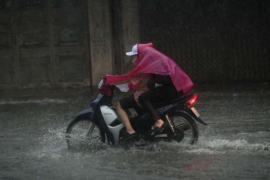 Mưa dông tại miền Bắc có thể kéo dài đến giữa tuần sau