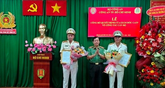 Bổ nhiệm Trưởng Phòng Cảnh sát Hình sự Công an TP. HCM