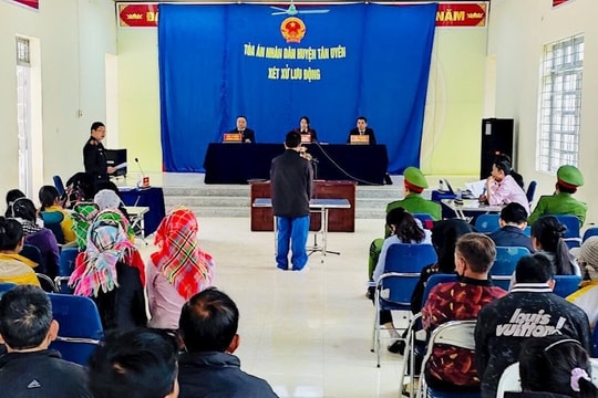 TAND huyện Tân Uyên (Lai Châu): Quan tâm, chú trọng đến công tác tuyên truyền pháp luật