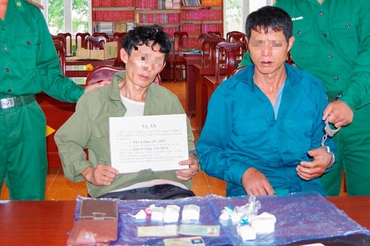 Bắt giữ 2 đối tượng mua bán trái phép chất ma túy