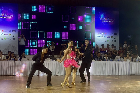 Sức hút từ Liên hoan Khiêu vũ thể thao - VietSdance Open Cup 2023