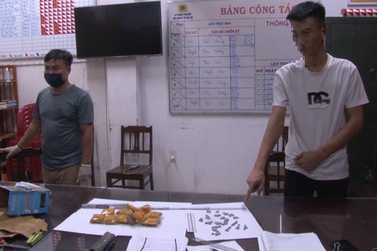 Bắt đối tượng vận chuyển hơn 1.000 viên ma túy
