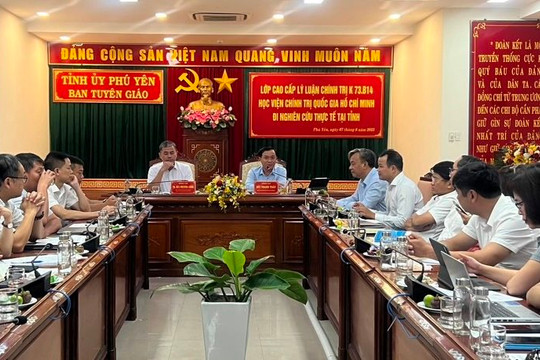 Định hướng dư luận xã hội và những bài học quý từ Phú Yên