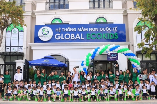 Hệ thống Mầm non quốc tế Global Ecokids - Không khí ngày khai giảng năm học mới 2023 - 2024