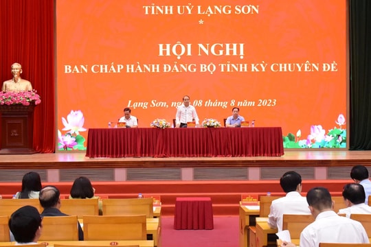 Lạng Sơn: Lựa chọn nhân sự để giới thiệu quy hoạch Ủy viên Trung ương Đảng khóa XIV