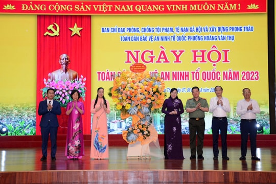 Thái Nguyên phát động phong trào 'Toàn dân bảo vệ an ninh Tổ quốc'