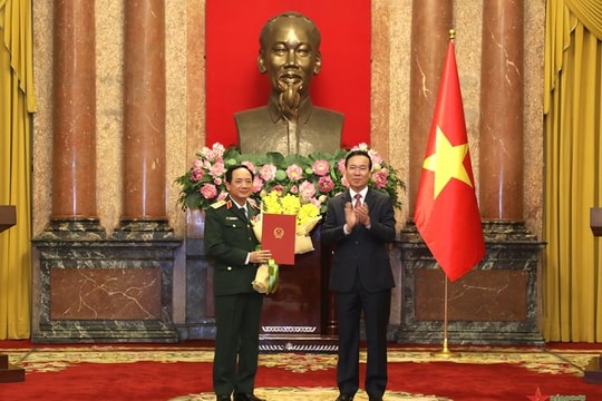 Ông Trịnh Văn Quyết được thăng quân hàm Thượng tướng