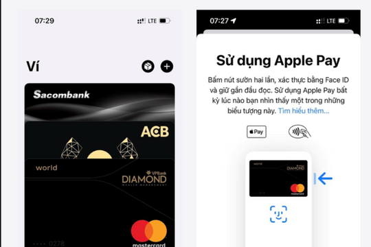 Apple Pay chính thức có mặt tại Việt Nam
