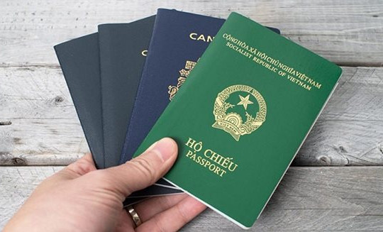Từ 15/08, 4 mẫu hộ chiếu mới được áp dụng