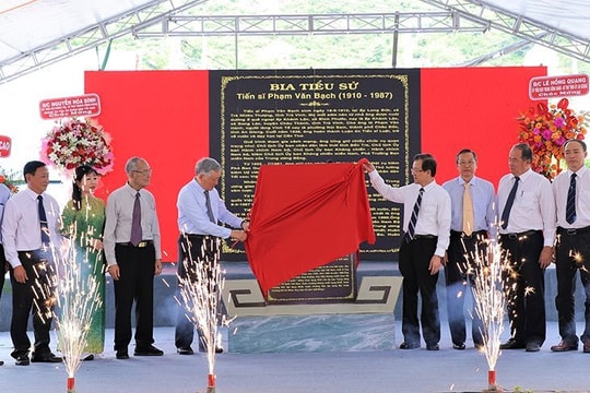 An Giang: Trang trọng lễ đặt tên đường Phạm Văn Bạch và Phùng Văn Cung