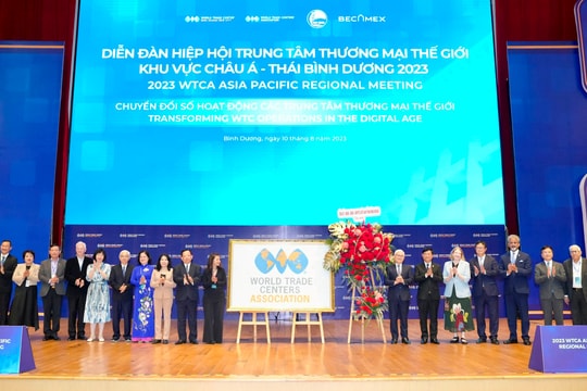 Bình Dương: Khai mạc Diễn đàn Hiệp hội Trung tâm Thương mại thế giới châu Á - Thái Bình Dương