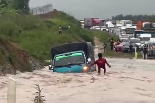 Bộ GTVT công bố kết quả kiểm tra ngập cao tốc Phan Thiết - Dầu Giây