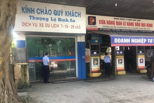 Vi phạm về chất lượng, một doanh nghiệp xăng dầu bị xử phạt