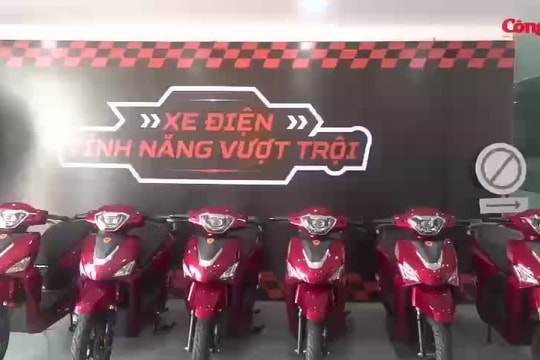 Công ty TNHH Electric Motorcycle Yadea tổ chức họp báo giới thiệu hoạt động sản xuất của doanh nghiệp