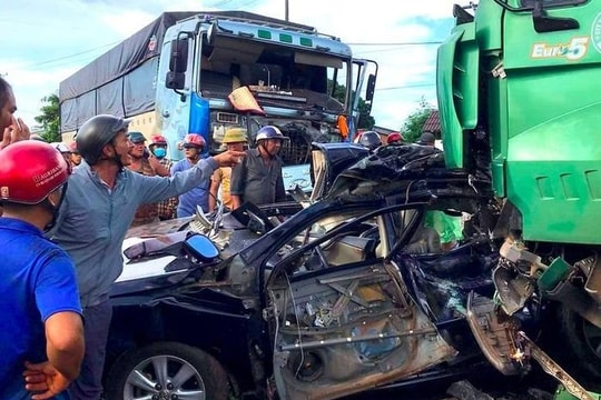 Danh tính 3 thành viên CLB HAGL tử vong trong vụ tai nạn liên hoàn