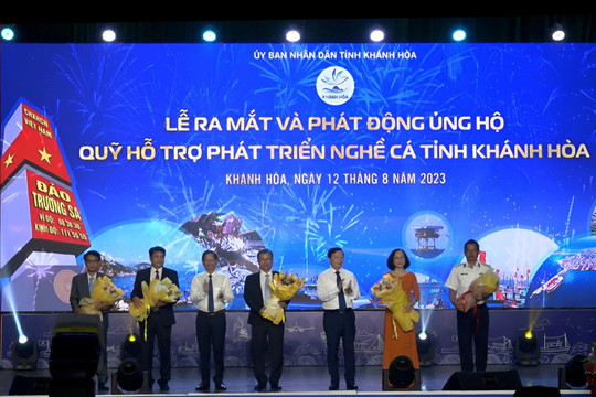 Ra mắt Quỹ hỗ trợ phát triển nghề cá Khánh Hòa