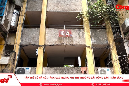 Tập thể cũ Hà Nội tăng giá trong khi thị trường BĐS trầm lắng