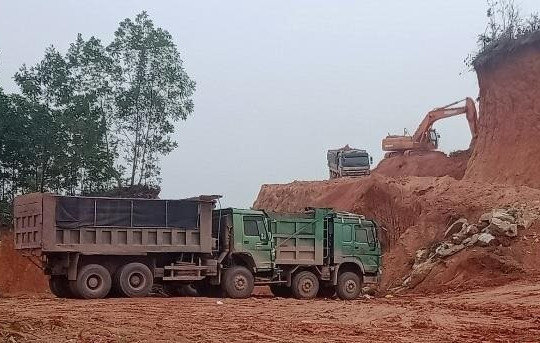 Thái Nguyên: Đấu giá 22 khu đất làm vật liệu san lấp