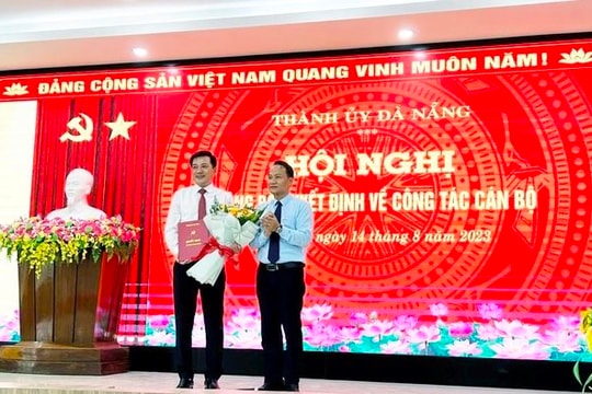 Đà Nẵng: Bổ nhiệm Phó chủ nhiệm UBKT Thành ủy