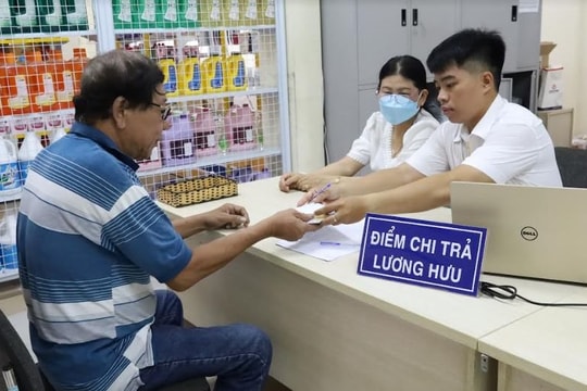 Chi trả lương hưu, trợ cấp BHXH tháng 9 bắt đầu từ 5/9