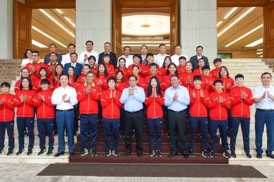 Thủ tướng: Góp mặt tại World Cup là sự trưởng thành vượt bậc của nền bóng đá nữ Việt Nam