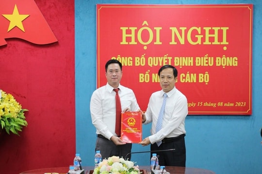 Hòa Bình: Bổ nhiệm Phó Giám đốc Sở Kế hoạch và Đầu tư