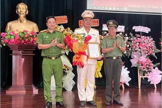 Trưởng Công an TP Thủ Đức làm Phó Giám đốc Công an TP.HCM