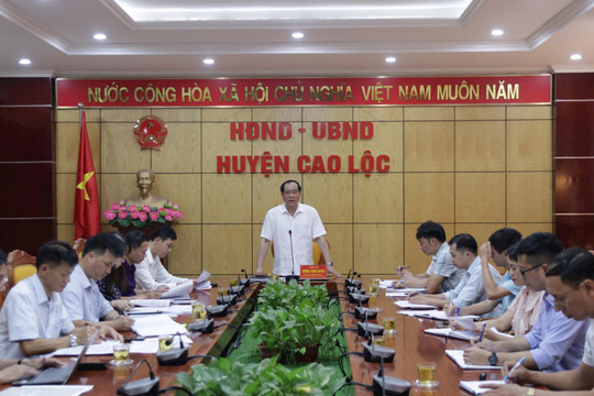 Lạng Sơn: Kiểm tra việc thực hiện một số dự án xây dựng về Y tế