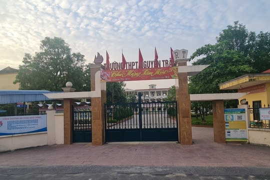 Nguyên Hiệu trưởng và Kế toán trường THPT Nguyễn Trãi lĩnh án