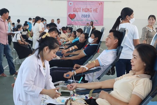  TT-Huế: Hơn 300 người hiến máu tình nguyện tại Phong Điền 