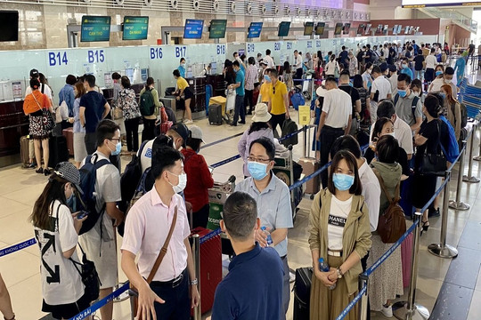 Lượng hành khách đi bằng hàng không Việt tăng 20,1%