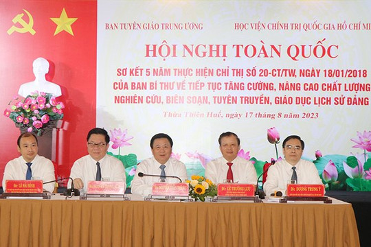 Nâng cao chất lượng nghiên cứu tuyên truyền, giáo dục lịch sử Đảng