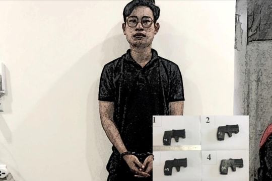 Bắt đối tượng chế tạo súng bằng máy in 3D