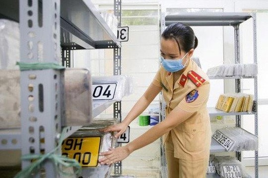Bộ Công an sẽ giám sát quá trình đấu giá biển số ô tô