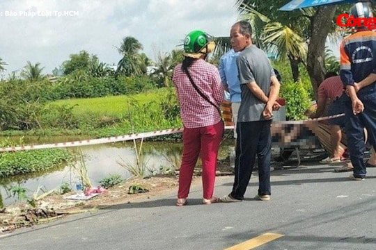 Phát hiện thi thể người đàn ông tử vong dưới mương nước